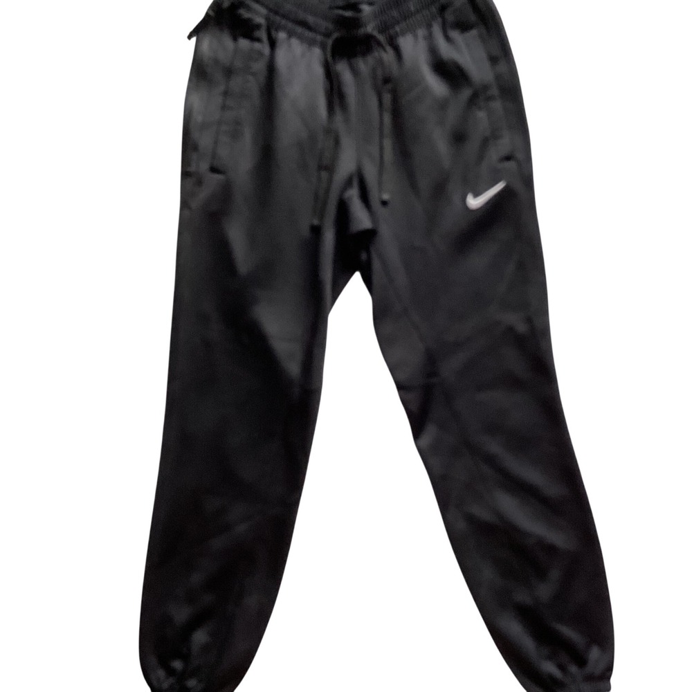 Nike Therma-FIT Training Joggers Mens Small Black Excellent Zipper Pockets
